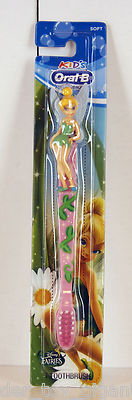 Disney Fairies - Kid's Oral-B - Soft / Weiche Zanbürste mit Fairy am Griff