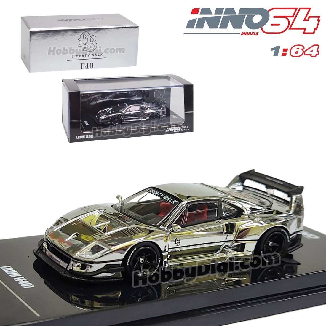 INNO64 - LBWK (F40) Chrome Silver | eBay UK