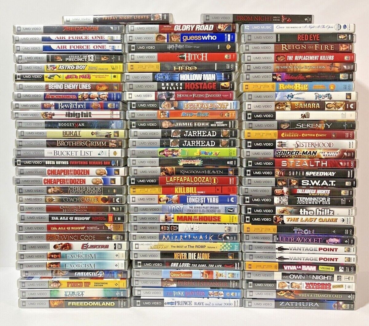 Sony PSP UMD Videos - Pick and Choose from a HUGE Lot/Selection of Movies Sony PSP UMD Videos - Pick and Choose from a HUGE Lot/Selection of Movies