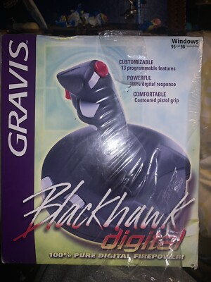 Gravis (G10171B) Blackhawk Digital Joystick for Windows-NEW! Sealed!