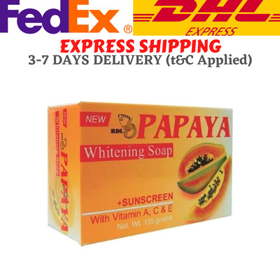 20 Bar New Rdl Papaya Soap 135g Original Hot Sale With Dhl Express Shipping Ebay