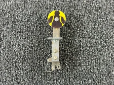 Data East Secret Service Pinball Machine Round Standup Target with Decal NOS