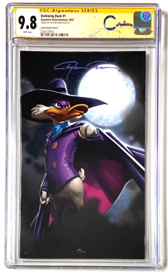 DARKWING DUCK#1 CLAYTON CRAIN MEGACON VARIANT COVER CGC 9.8 SIGNATURE SERIES.