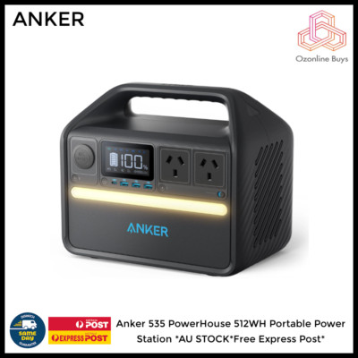 スマホアクセサリー Anker 535 Portable Power Station 512Wh Anker PowerHouse 535 - 512Wh | 500W - Anker SOLIX US