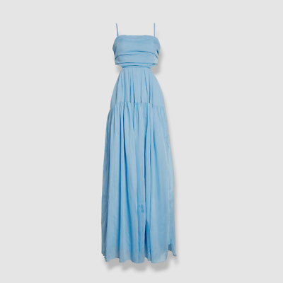 white christmas dresses Adoria Sequin Cut Out Maxi Dress / Navy | Meshki main image 1