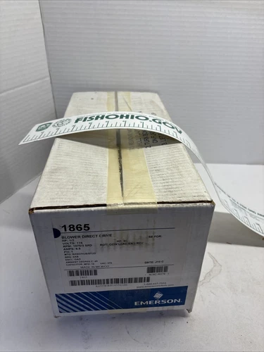 EMERSON 1865 K055WRB1435012B BLOWER DIRECT DRIVE 6.5 AMPS 1075/3 SPD 115VOLT