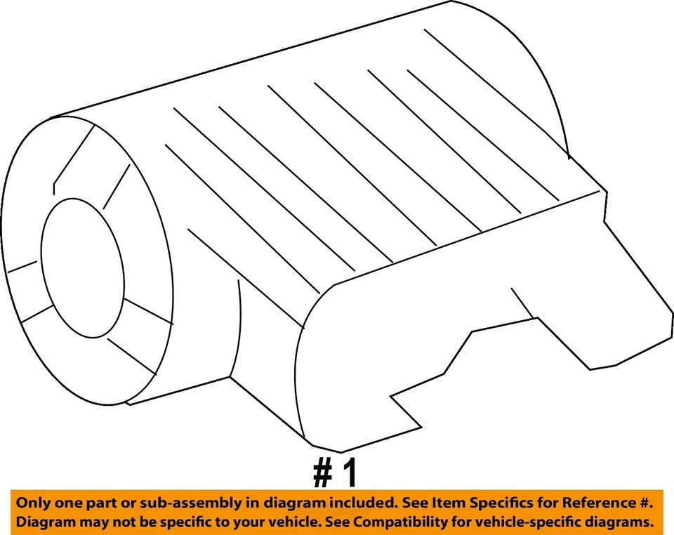 Conjunto de filtro de aire usado se adapta a: camioneta Chevrolet Express 3500 2015 6,0 grado A Foto 4 de 4