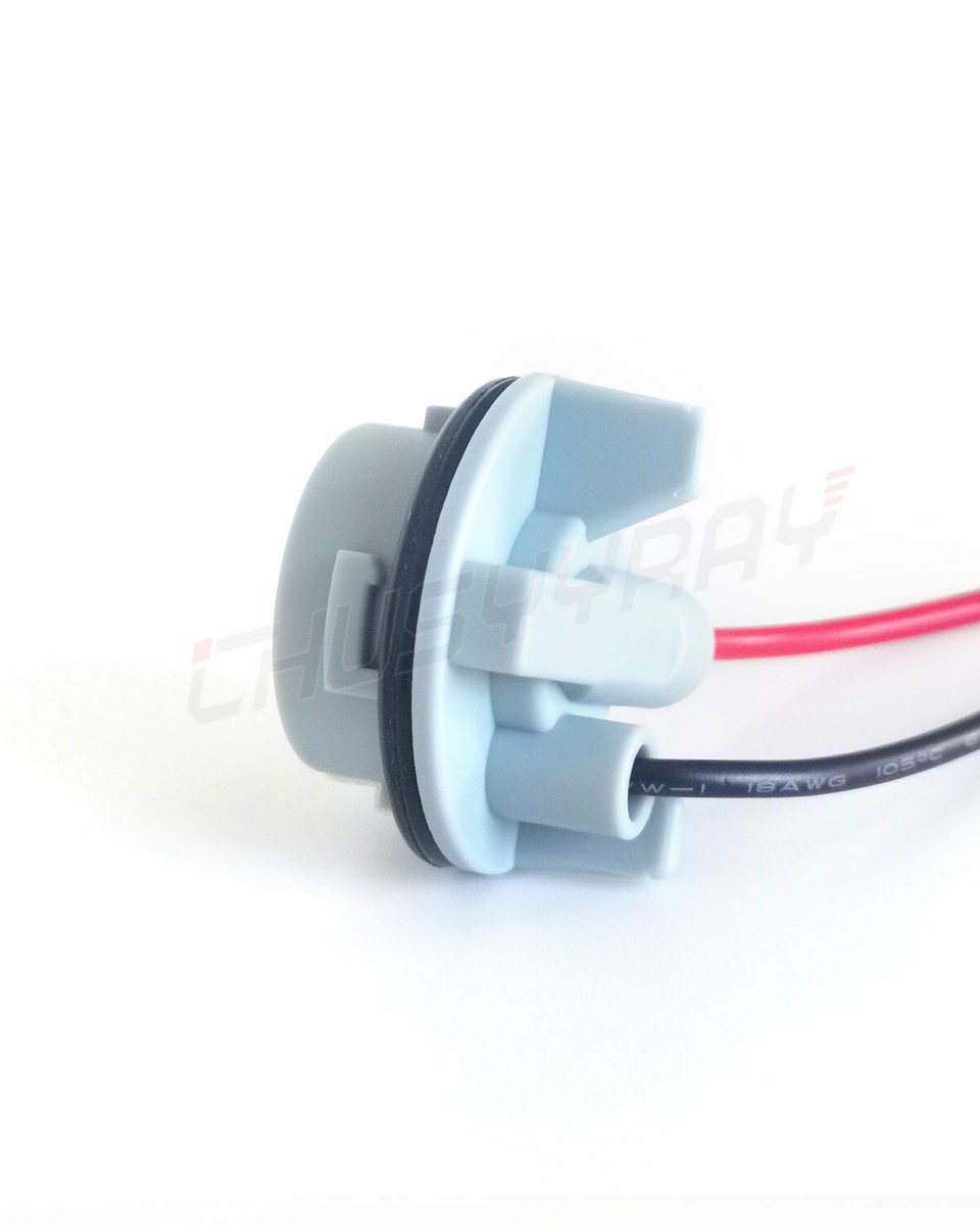 7440 Bulb Pigtail Wire Female Front Socket Turn Signal Light Harness Connector E - Foto 8