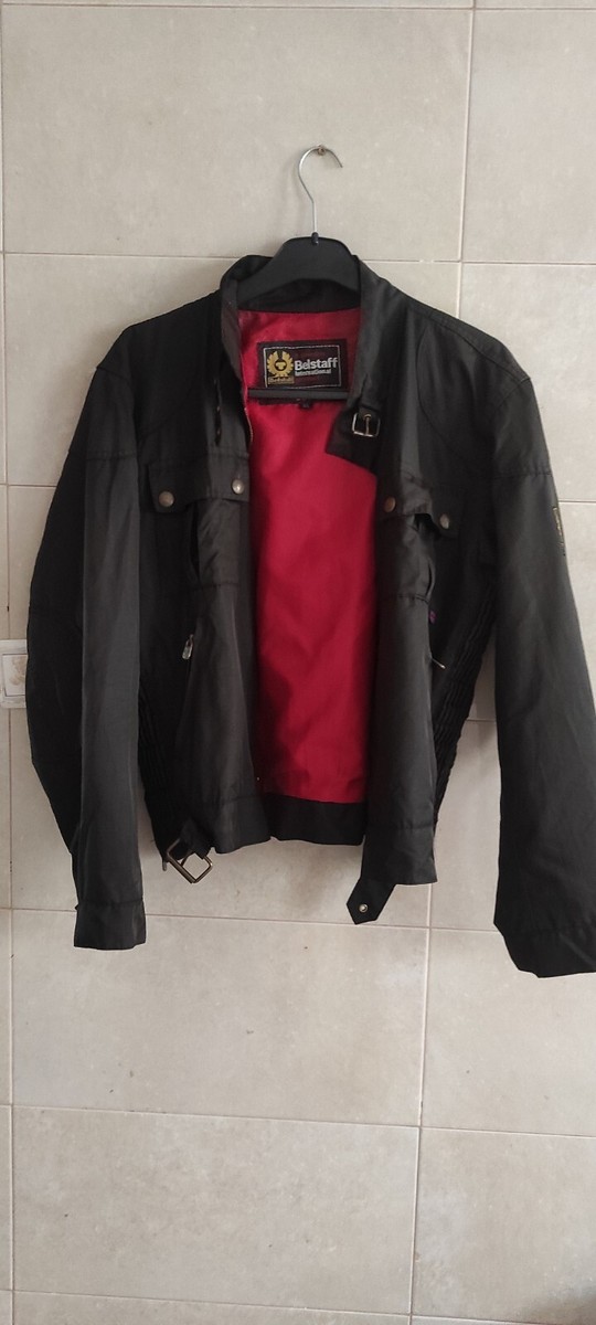 Belstaff Gold Label Nylon Biker Mens Rider Jacket | Size L/XL