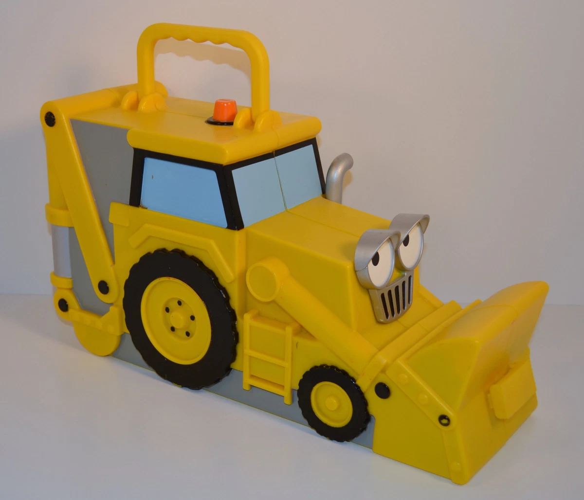2006 Scoop 14.5" Locking Figure Vehicle Carry & Storage Case Bob the Builder
