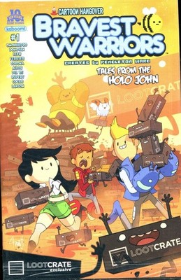BRAVEST WARRIORS #1 (2015) BOOM LOOT CRATE EXCLUSIVE comic #1