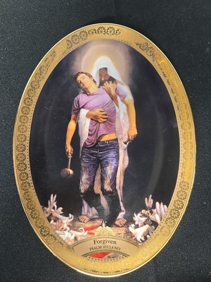 ''Forgiven''  Collector Plate The Masterpeace Collection Thomas Blackshear II 