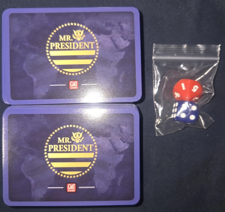 GMT Games Mr. President - The American Presidency 2001-2020 Pre-owned & Complete - Image 4 of 4