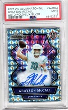 2021 Wild Card Holo-Lux Silver Auto 2/25 Grayson McCall PSA 9 Coastal