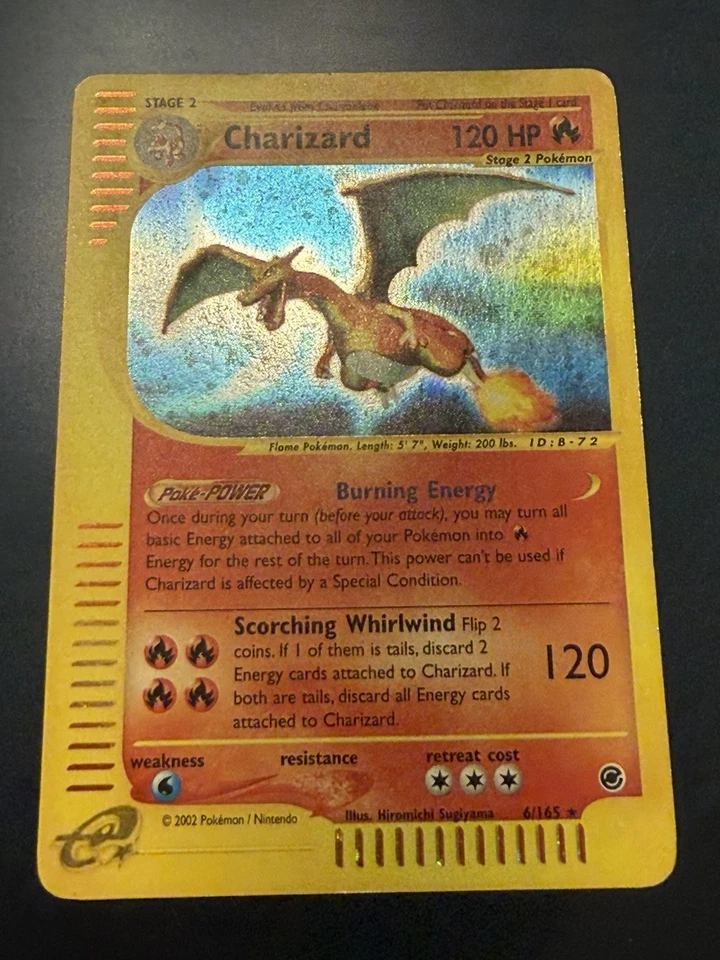 Charizard 006/165 Expedition Base Set Holo - Image 3 of 4