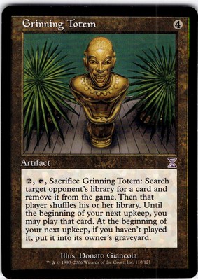 MTG Grinning Totem Timeshifted #110