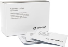 INVISALIGN Cleaning Crystals for Clear Aligners and Retainers, 50 Packets 