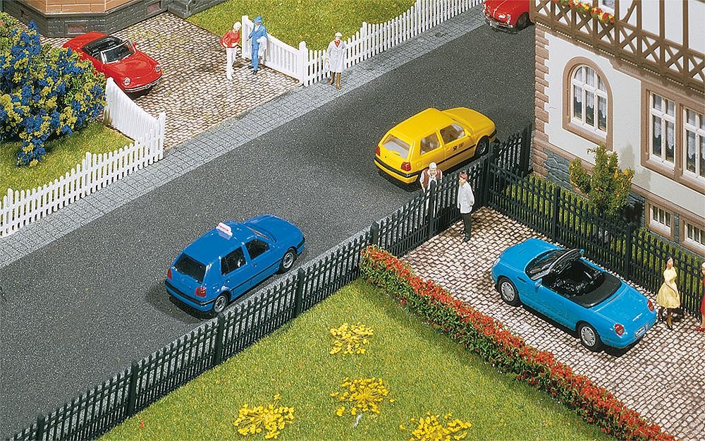 Faller 180411 - 1/87 / H0 Iron Garden Fence - New