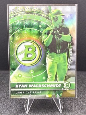 2026 Bowman Chrome Ryan Waldschmidt Under the Radar Refractor UR-10 Diamondbacks