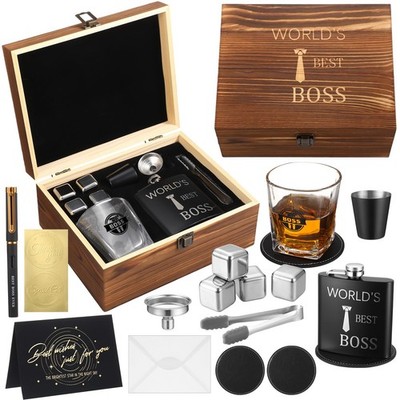 Feifeiya 12 Pcs Christmas Boss Gifts for Men Dad, Bosses Retirement Birthday