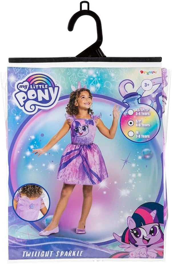 Vestido fantasia disfarçado 3-4 Twilight Sparkle fantasia vestido - Imagem 4 de 4