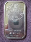 Reading PA Coin Club Green Duck Mint Only 1,000  1 Troy Oz. .999 Fine Silver Bar