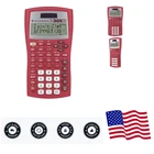 TI-30XIIS Red Scientific Calculator - Perfect for High School Math & Science