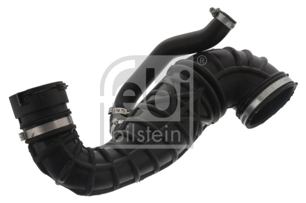 Tuyau d'aspiration alimentation d'air febi bilstein 46493 en caoutchouc noir pour moteur
