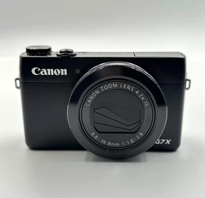 Canon PowerShot G7X Mark I 20.2MP 4.2X Optical Zoom Black Compact Digital Camera