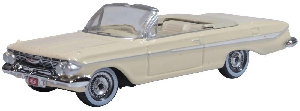 Chevrolet Impala 1961 Almond Beige 1:87 Scale Oxford Diecast 87CI61005