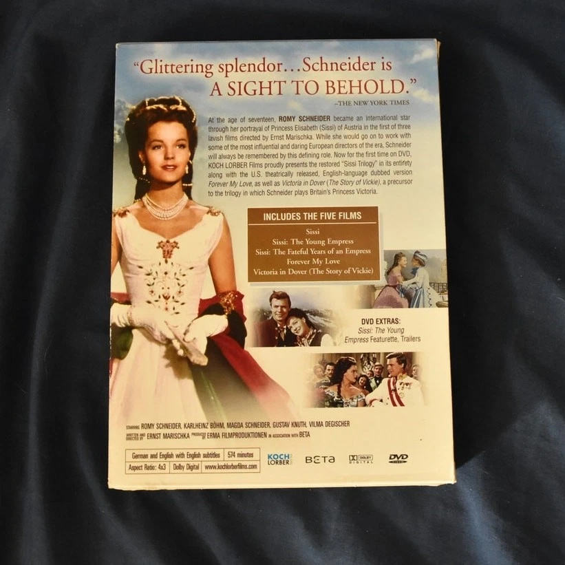 The Sissi Collection (DVD 2007) 5-Discs Box Set Romy Schneider Koch Lorber Film Foto 2 de 4