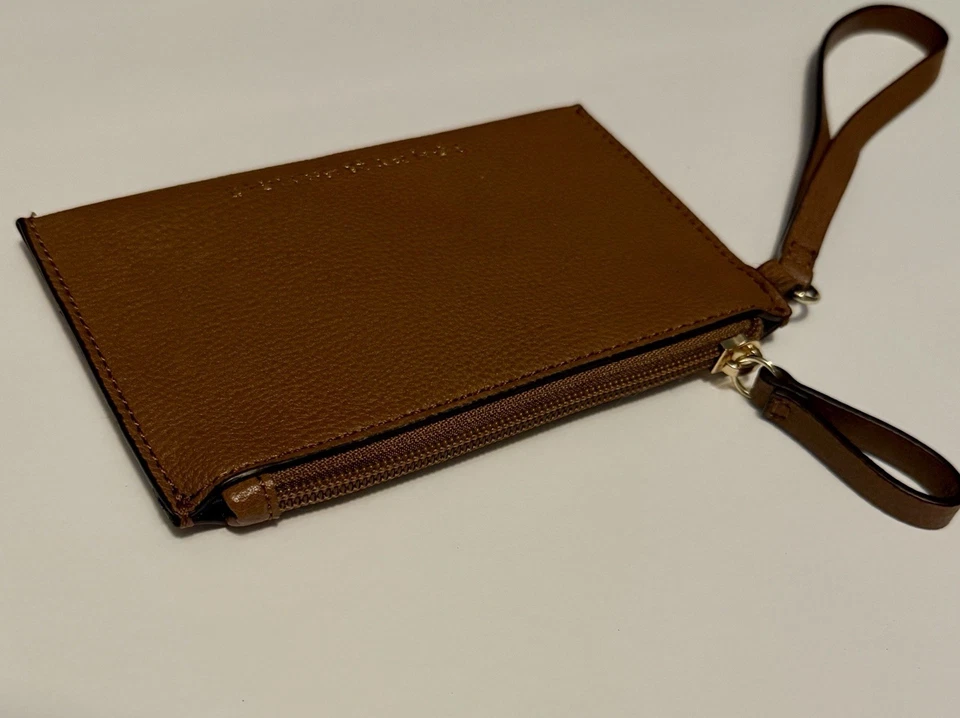 Muñequera Tommy Hilfiger de cuero marrón | Cartera Tommy Hilfiger | Sin política de bolsa Foto 3 de 4