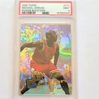 Topps 1995-96 Power Boosters Michael Jordan #277 PSA 9 Chicago Bulls Insert