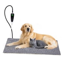 Large Dog Heating Pad 35x24 Inch - 11 Adjustable Temperature XXXL: 35" x 24"