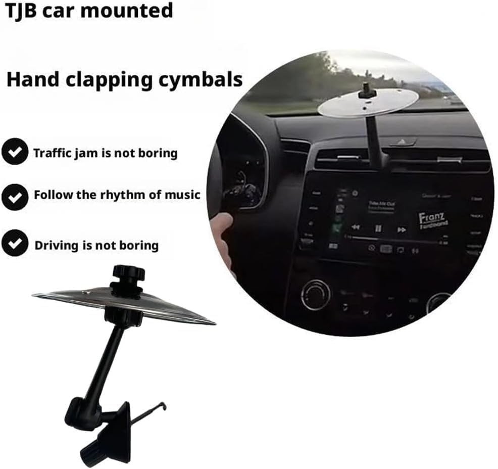 Car Symbol Metal Car Crash Cymbal Air Vent Mini Drum Car Drum,Musical ...