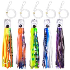 Saltwater Fishing Lures 6/9inch Trolling Lures for Marlin Mahi Tuna Dolphin S...