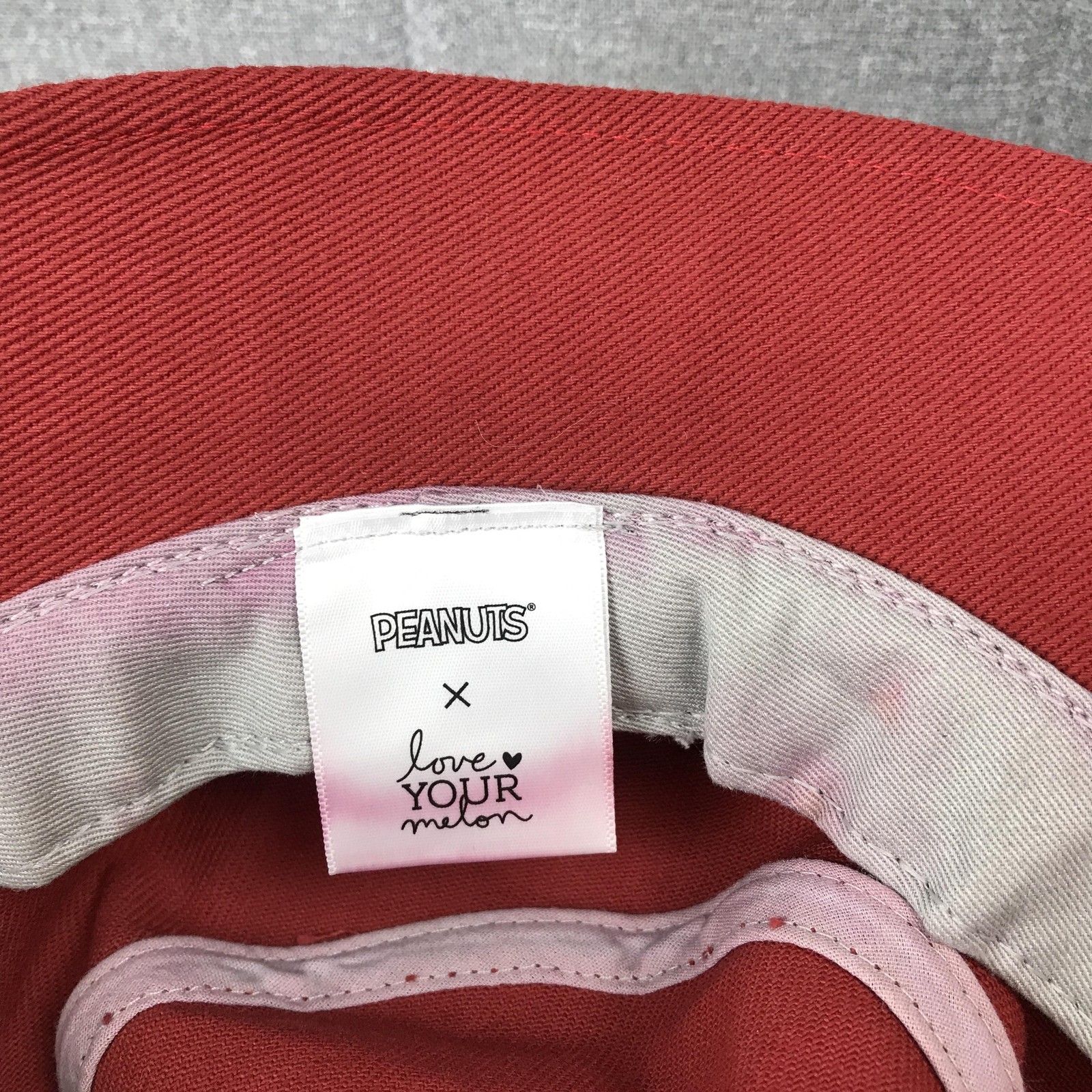 Peanuts Snoopy Hat Cap Strap Back Embroidered Woo… - image 7