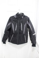 Obermeyer Mach 10 Black Ski Jacket Boys' Size Teen L 14-16