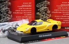 Kyosho 1/64 Ferrari Collection 6 Ferrari FXX Evoluzione (Type F140) 2007 Yellow