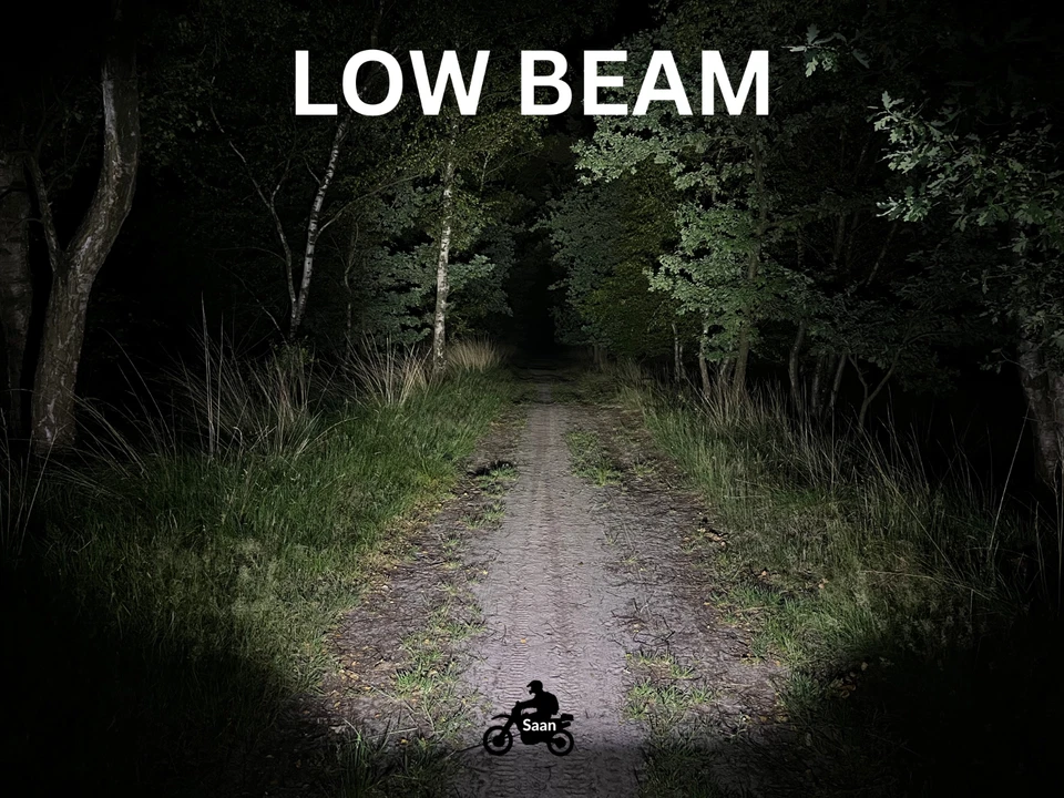 Lámpara LED KTM EXC-F (2017-2023). Faros para moto de cross XC-W, XCF-W, XW-F SAAN Foto 4 de 4