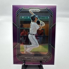 2023 Panini Prizm - Peyton Graham #79 Purple Prizm /99 (RC)