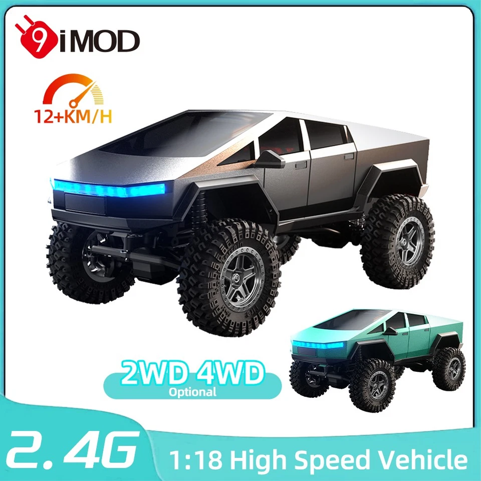 9IMOD RC Auto 1:18 Ferngesteuertes Auto 2.4GHz 4WD umschaltbare Beleuchtung - Bild 3 von 4