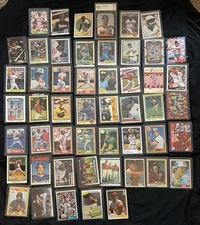 Baseball Card Lot(51) Sandberg Rc Ozzie Rickey Rose Seaver Schmidt Hof’ers Rcs🔥