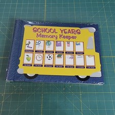 New Seasons School Years Memory Keeper Scrapbook Records Photos Album K-12 Class