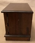 Vntg Royal Sealy? Wood Jewelry Music Box 1900's Japan Cabinet w/2 drawers 2doors — photo 2