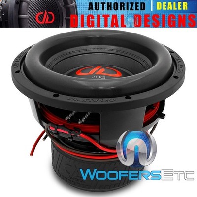 DD AUDIO 712F-D4 12'' SUB WOOFER 4500W DUAL 4-OHM CAR SUBWOOFER BASS SPEAKER NEW