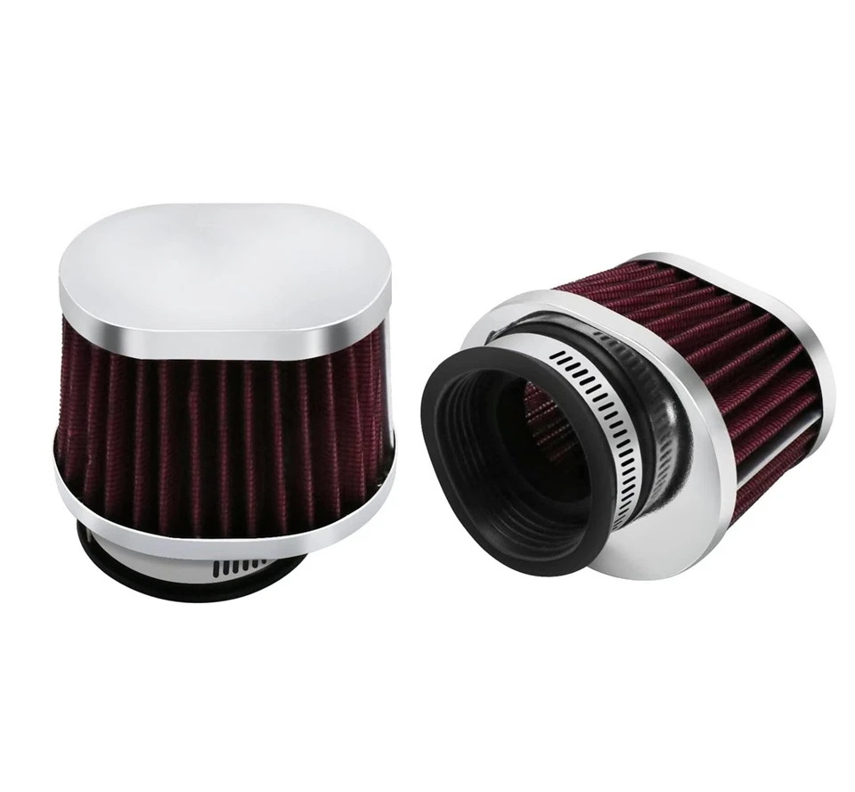2x Universal Air Filter 60mm Cleaner For Moped Scooter Dirt Pit Bike Motorcycle - Image 4 of 4