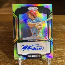 Mike Schmidt - 2025 Panini Prizm Legendary Signatures Autograph Silver Prizm