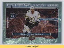2024-25 Upper Deck Series 1 City Satellites David Pastrnak #CS-15 READ 3d2