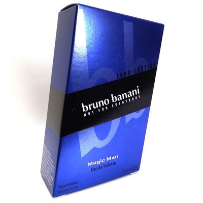Bruno Banani Magic Man Eau de Toilette 50ml NEU OVP (Grundpreis 458,00 /L)